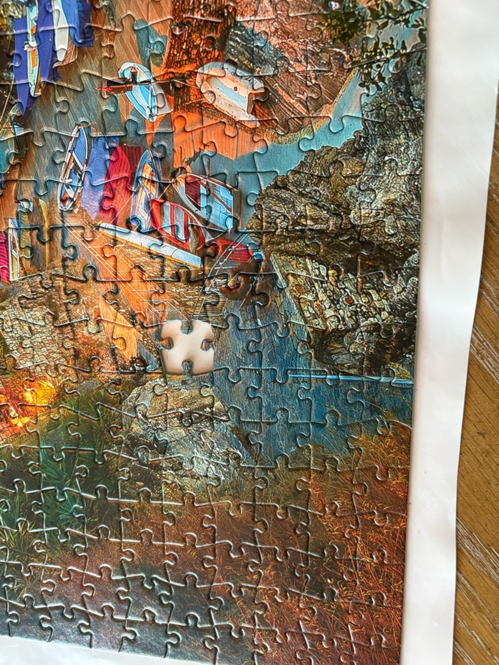 Buffalo Signature Collection 1000-Piece Jigsaw Puzzle - Colorful Cinque Terre - Picture 3 of 5